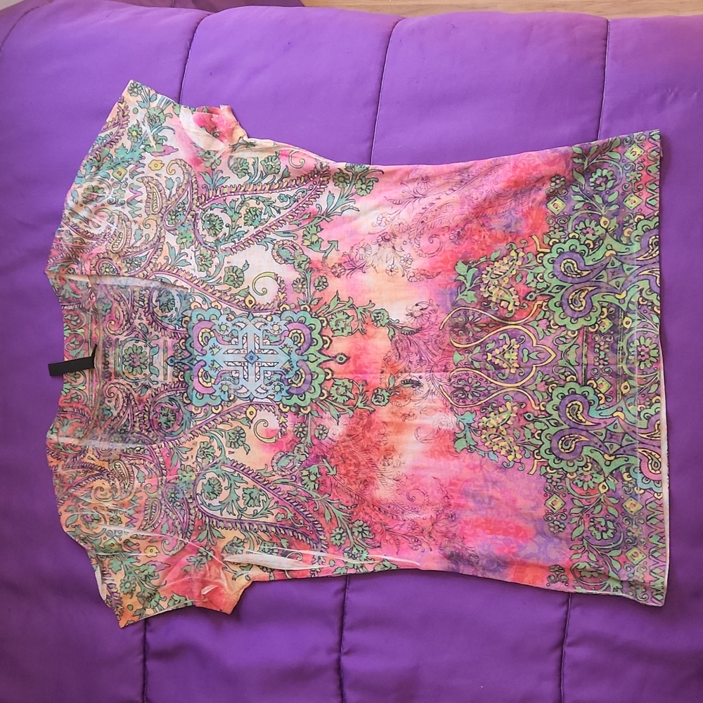 Multicolored Short Sleeve Tee